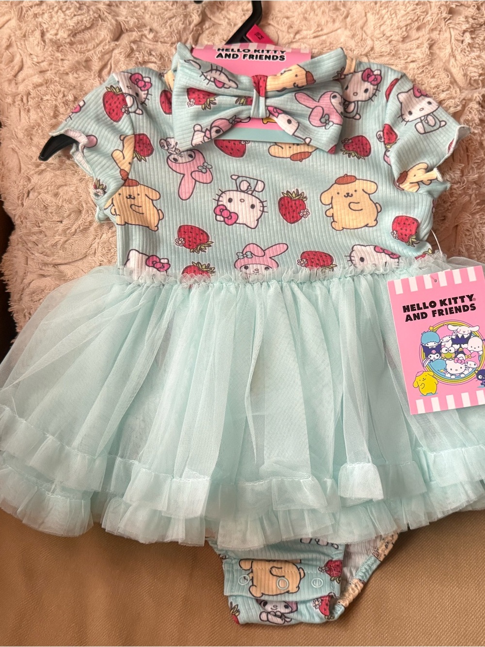 Hello Kitty Mint Character Bow Headband